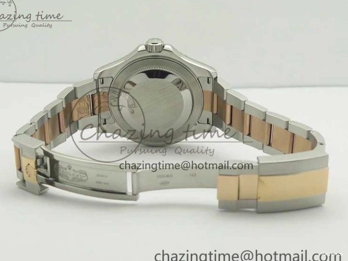 VRF Dial A2836 116621 Bracelet on RG Best Edition Yacht-Master SS 1:1 SS Black 0811